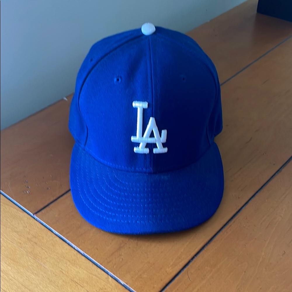Blue LA Baseball Cap